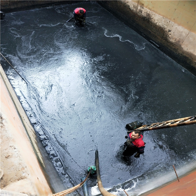 锦江废水池清理